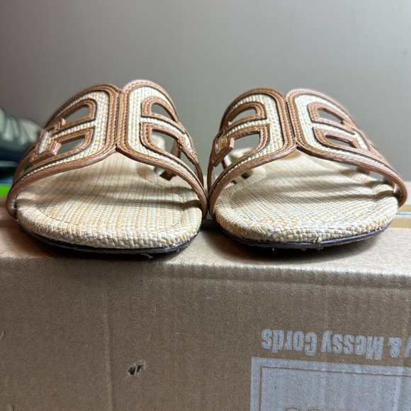 Sam Edelman • Women's Bay Slide Sandal • Bleached Beechwood Multi • Size 8.5 - Picture 10 of 16